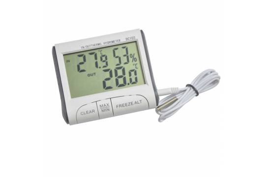 Термометр /гидрометр цифровой 2 в 1 ДС-103